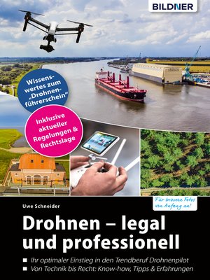 cover image of Drohnen--legal und professionell